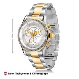 Round Silver Watch