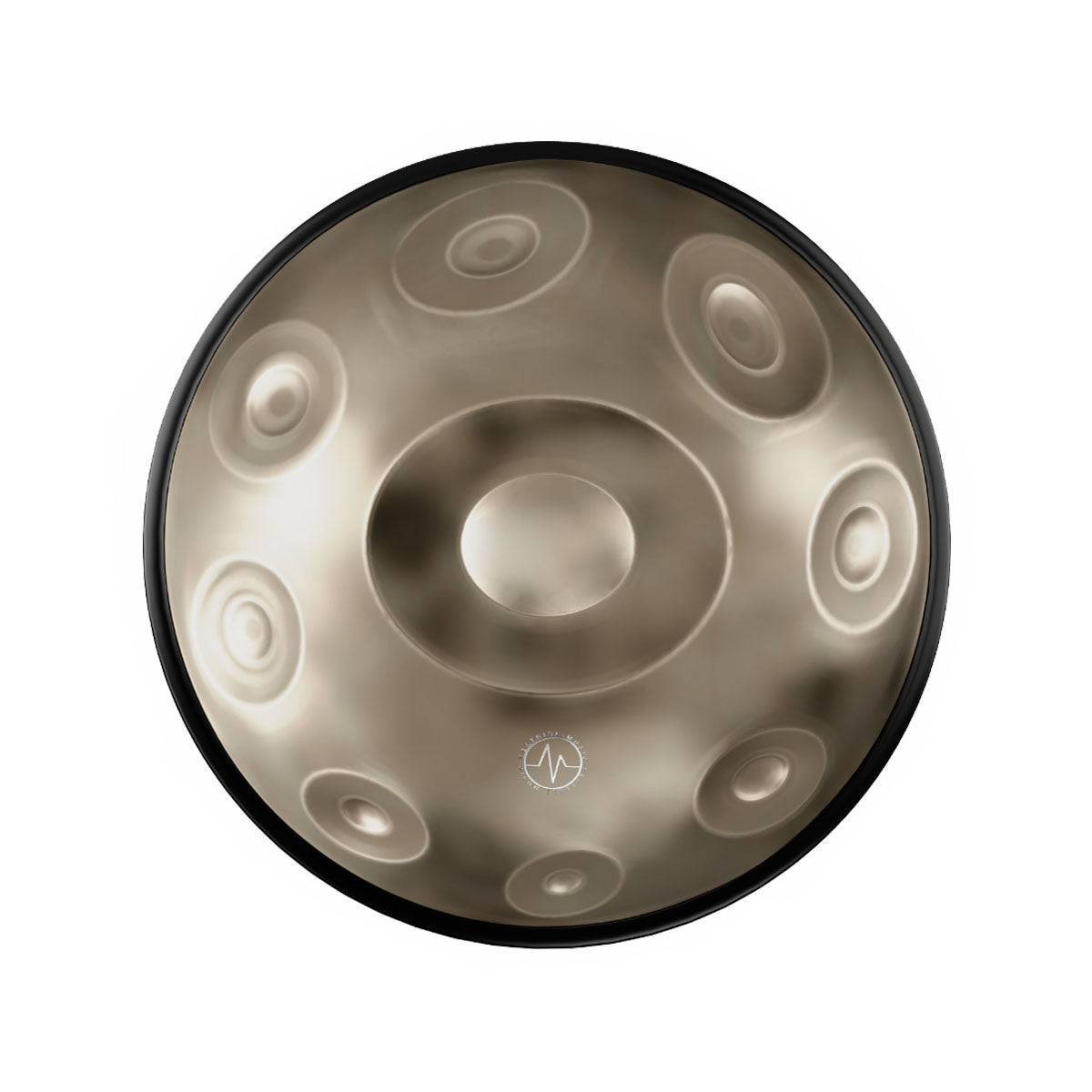 Kurd 10 - Stainless Steel Handpan - Gold