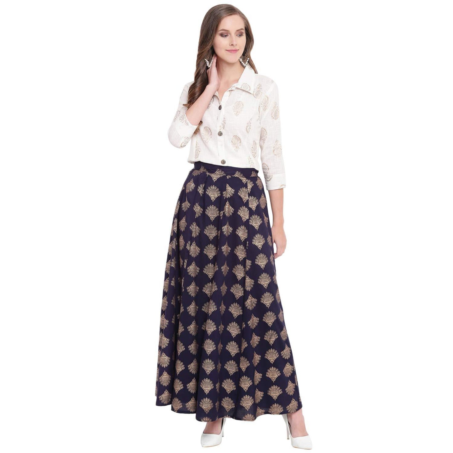 Short Shirt & Skirt Set