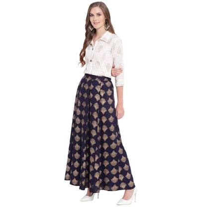 Short Shirt & Skirt Set