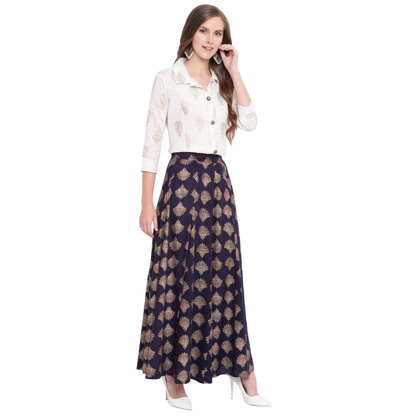 Short Shirt & Skirt Set