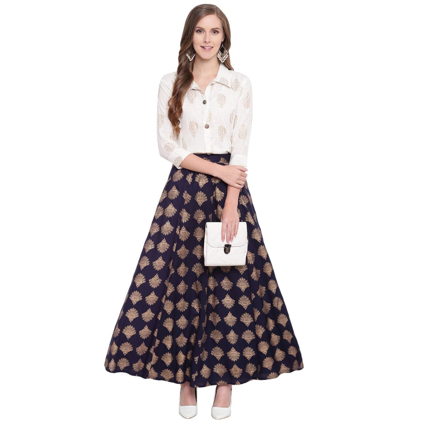 Short Shirt & Skirt Set