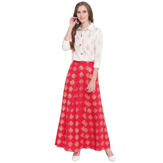 Short Shirt & Skirt Set