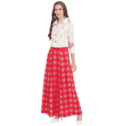 Short Shirt & Skirt Set