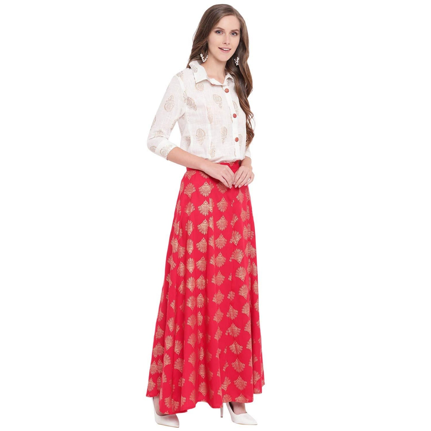 Short Shirt & Skirt Set