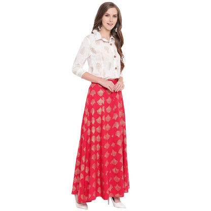 Short Shirt & Skirt Set