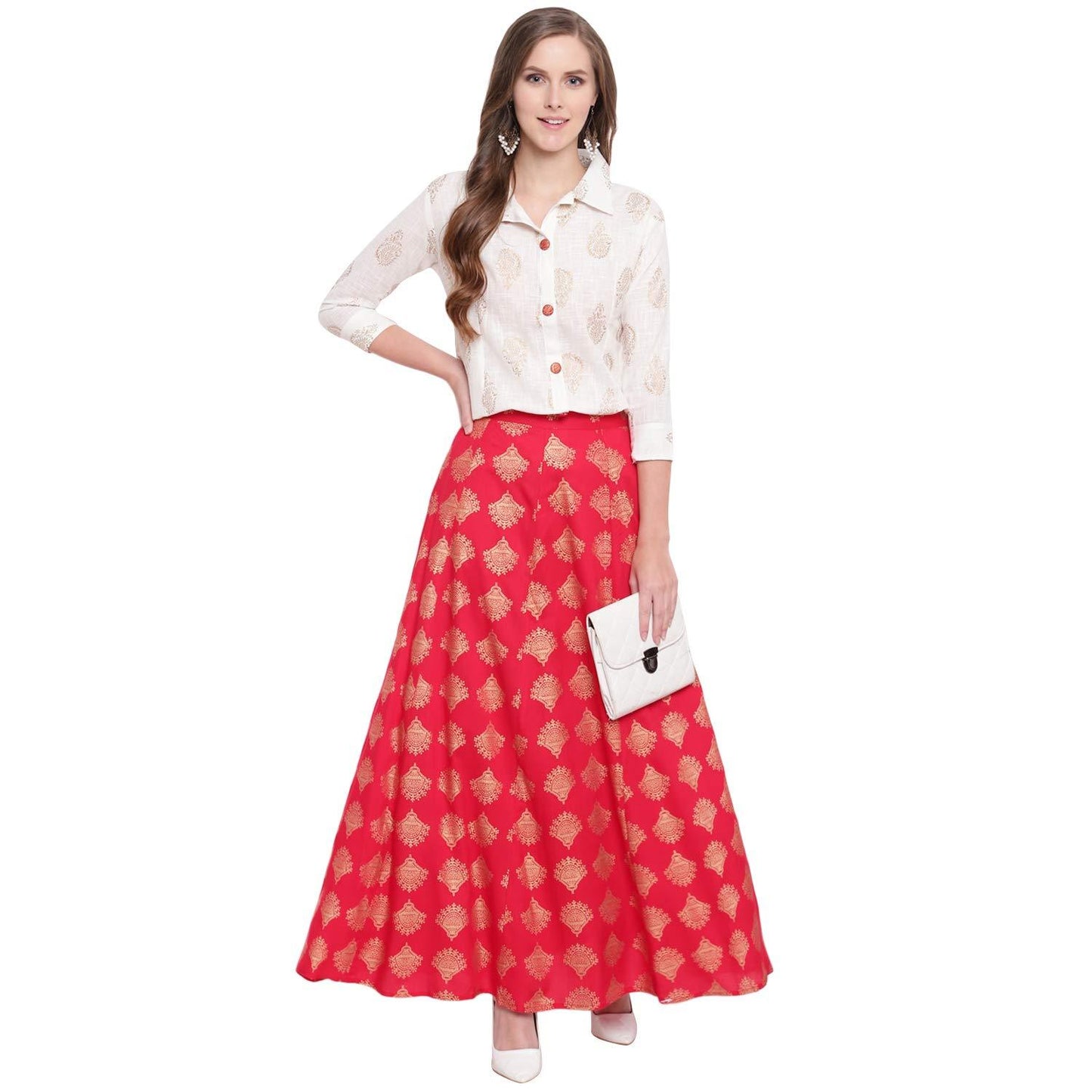 Short Shirt & Skirt Set